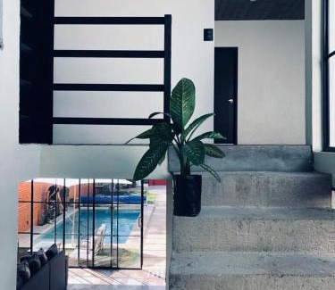 Ocotepec House | Industrialhaus Alberca privada y climatizada