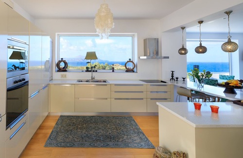 Plaka Villa | Inger's House - Villa with Delicate Interior, Private Pool and Amazing Sea Views