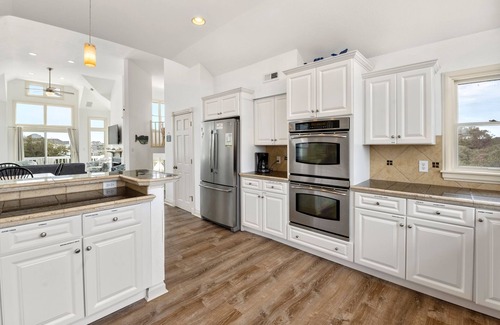 Pine Island House | Island Breeze: Heated Saltwater Pool | Rec Room