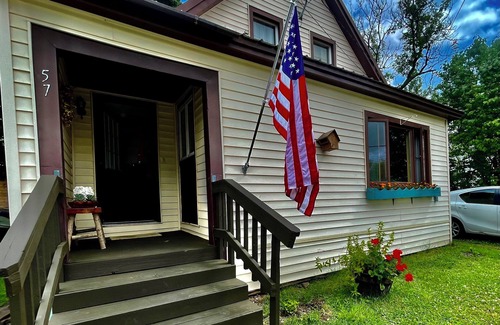 Island Falls House | Island Falls, ME- off I-95 -In town- restaurants, comfortable all season.