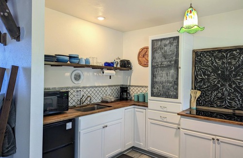 Lincoln City Cottage | Jetty Cozy Cottage-Rustic Nature Getaway for Two-Fire Pit-Block to Siletz Bay!