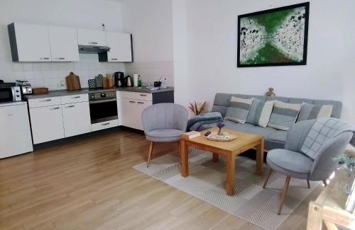 Cottbus Apartment | Johnis FeWo, Nähe Stadtzentrum - Uni in sehr ruhiger Lage mit Terrasse und eigenem Parkplatz