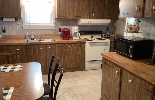 Covington House | joins the hiking and biking trail. Walk to the river to fish, kayak or relax.