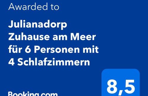 Julianadorp House | Julianadorp Zuhause am Meer für 6 Personen mit 4 Schlafzimmern