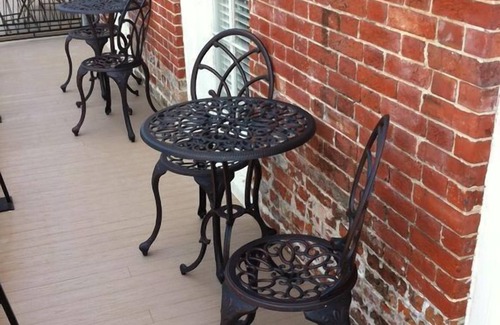 Arts/Warehouse District Condo | "Juliette" Historic & Renovated Condo with Balcony near Super Dome, Convention