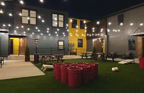 Cherokee Triangle Apartment | Jungalou @ Bungalou + Bourbon Bar + Gameyard