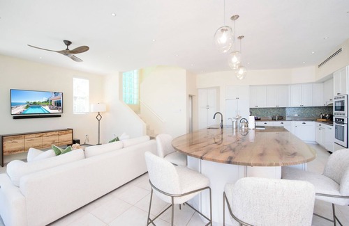 Rum Point House | Kai Vista: Beach House with Pool, Hot Tub, Tanning Deck, and Free Bikes