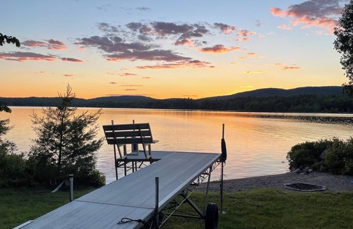 Ellsworth Cabin | Kamp Tahoe Cabin sitting on Branch Lake near Acadia National Park & Bar Harbor