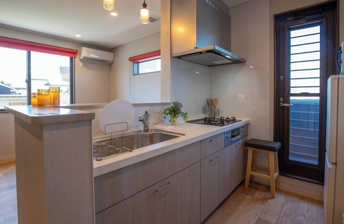 Makino Shiratani Onsen Apartment | Kanawa Apartment Stay Room 202Up to 4 adultsSome/Tsuruga Fukui