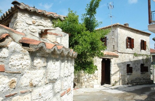 Afytos Villa | KATSANEIKO Stone built Mansion with Private POOL