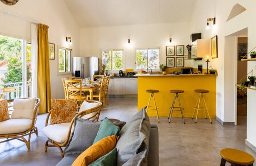 La Saline Les Bains Apartment | Kaz Zévi - Haut de Villa 4* à la Saline les Bains