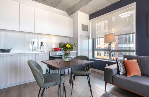 MIT Apartment | Kendall Sq 1BR w Gym WD by MIT MGH River BOS-66