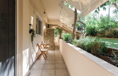 Kifisia Apartment | Kifissia Central Stylish Fresh Apt☘near Metro 1BR✔