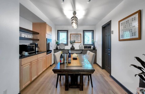 Wichita House | King Estate with attached Mid-Century Apartment & Gym.