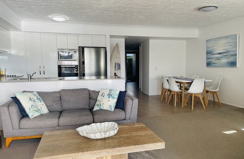 Kingscliff Apartment | Kingscliff Waterfront at Sunrise Cove: Spacious apartment with a large pool