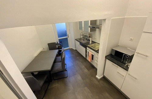 Kaiserslautern Apartment | KL06: Stylish Downtown Apartment w/AC – Walk to Everything!