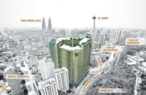 Chow Kit Apartment | KLCC Inifinity Pool - The Regalia Residences & Suites by KL minsu