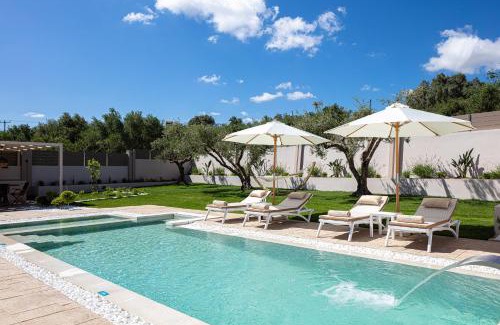 Perama Villa | Koin Villa Sunrise, with Heated Pool & Whirlpool