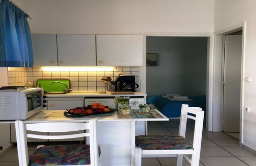 Kokkini Chani Apartment | Kokkini Hani Charming apartment 1 - 4 persons with garden, 100 m. from the sea.