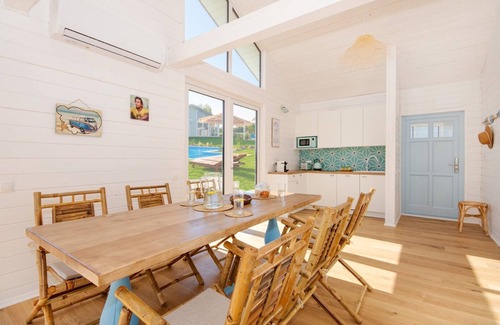 Wicie Apartment | Komfortables Ferienhaus, Osada Widoki, Beheizter Pool, Strandnah