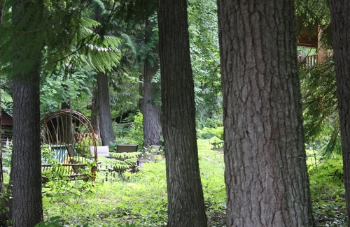 Crawford Bay Cabin | Kootenay Lake Forest Cabin in Crawford Bay, close to public sandy beach.