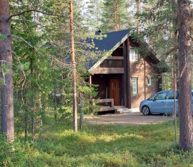 Yllasjarvi Villa | Kotoisa hirsihuvila Ylläksellä