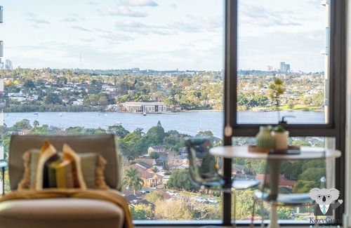 Rhodes Apartment | KozyGuru | Rhodes | Stylish Waterfront Living