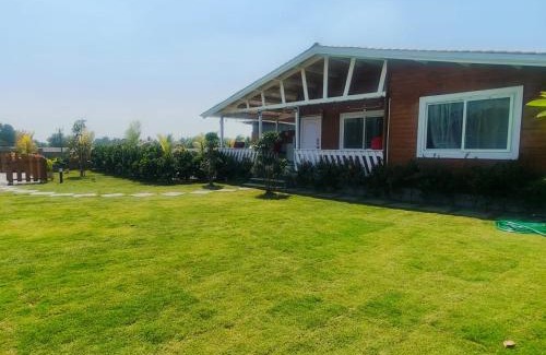 Chevella Ski Chalet | Kuku farm stay 3 bedroom wooden cottage with private pool at Moinabad