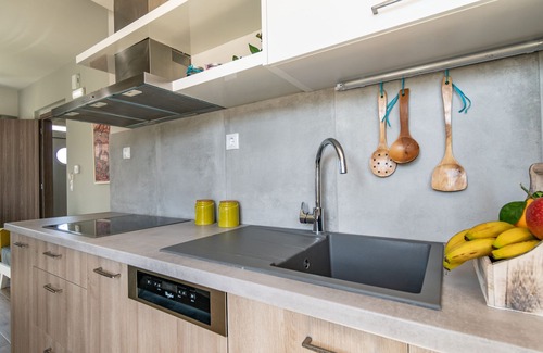 Filaki Apartment | Kyma seaside Apartment 2, Episkopi beach Rethymno