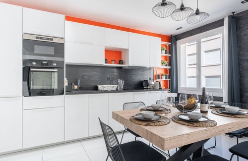 Part Dieu - Bir Hakeim Apartment | L'Amharique - À Lyon, 5min de la gare Part-Dieu