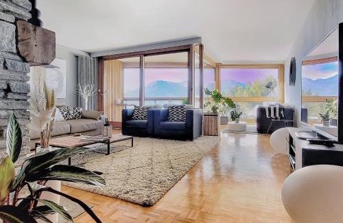 Randogne Apartment | L'AvantGardiste, Spacious 6 bedrooms duplex, panoramic view