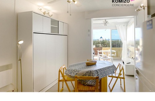 Port Leucate Apartment | « L’Ecume » Terrasse Rez-de-chaussée/Front de mer