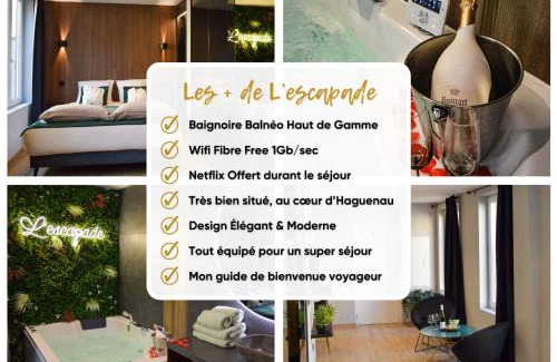 Haguenau Apartment | L'Escapade - Love room & spa