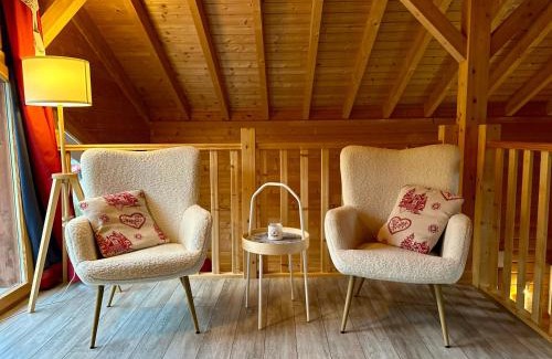 Travexin Ski Chalet | L'Orpin Givré - Chalet Limoselle avec grande mezzanine