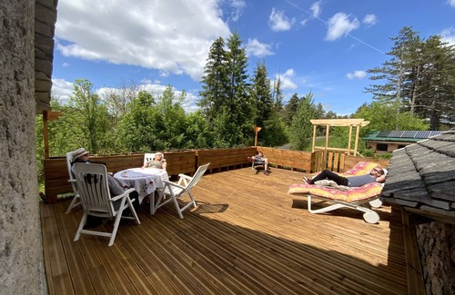 Saint-Georges-de-Levejac Bed & Breakfast | L'Oustaliere, Chambre FRANÇOISE, spa and sauna access