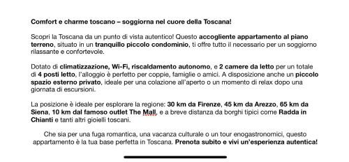 Reggello Apartment | La casa della Nonna