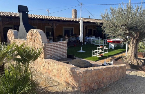 Los Puches Villa | La Casona de Piedra: Country House with Private Pool and Views, Close to Beaches