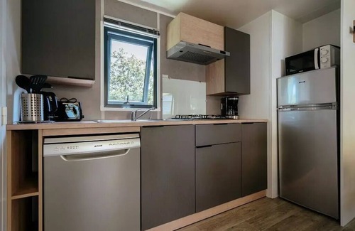Berny Riviere House | La Croix du Vieux Pont campsite* - Mobil-home Premium Azure 4 rooms 6 people