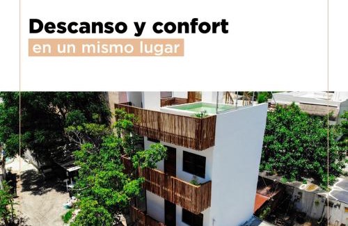 Downtown Holbox Apartment | La HouseFina ground floor 1