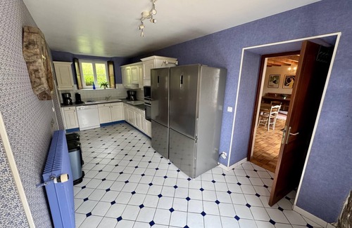 Hambye Cottage | La Longère 1750 30pers Hambye, piscine grand jardin