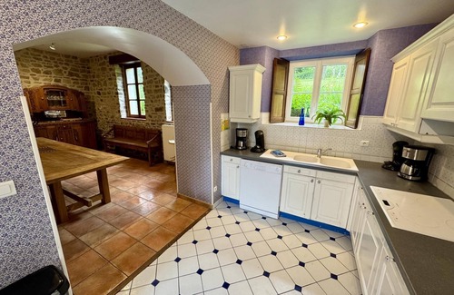 Hambye Cottage | La Longère 1750 30pers Hambye, piscine grand jardin