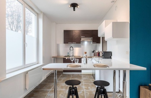 Old Lille Apartment | La Madeleine - Equipped one bedroom apartment