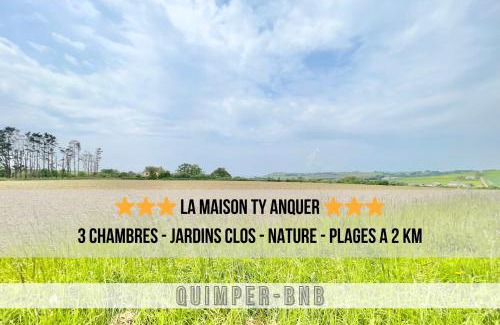Ploeven House | LA MAISON TY ANQUER - Jardin clos - Plages à 2 pas