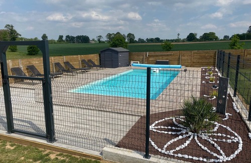 Vezins House | La Miltière, House with swimming pool, spa and sauna in the Bay of Mt St Michel