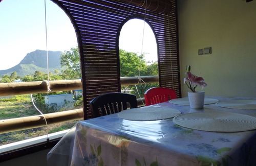 La Gaulette Apartment | La Nuit étoilée -La Gaulette-"Balcony and terrace overlooking Morne Brabant".