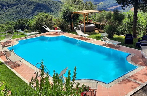 Il Poggio Villa | LA PALAZZINA - LA PALAZZINA IN VAL D'ORCIA