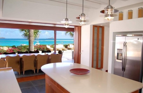 Anse de Lorient Villa | La Plage in Lorient by Personal Villas - Beachfront, 65 Ft Long Heated Pool