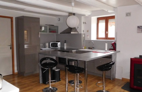 Plangagnant Apartment | La Plagne "Chez Val" cozy little n'est in a Savoyard house