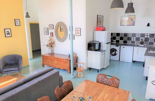 Chatelaudren Apartment | La Récréation - 2 bedrooms apartment Les Billes - Covered outdoor swimming pool