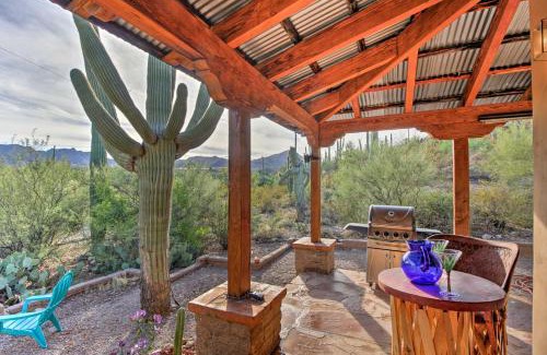 Tucson House | La Roca - Tucson Casita with Mtn View on 10 Acres!